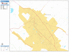 Bryan Wall Map