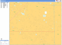 DeSoto Wall Map