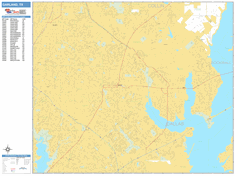 Garland Wall Map