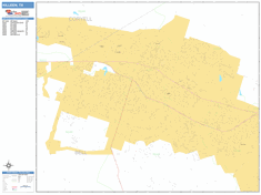 Killeen Wall Map