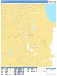 Mesquite Wall Map