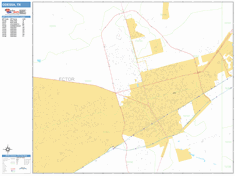 Odessa Wall Map