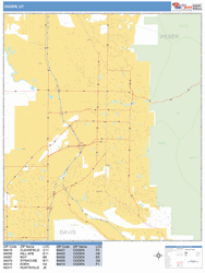 Ogden Wall Map