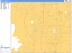 South Jordan Wall Map