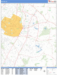 Reston Wall Map