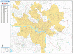 Richmond Wall Map