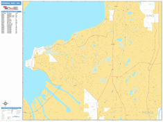 Federal Way Wall Map