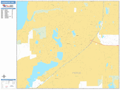 Lakewood Wall Map