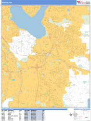 Renton Wall Map