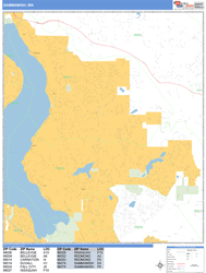 Sammamish Wall Map