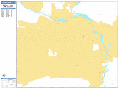 Yakima Wall Map