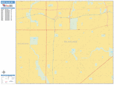 West Allis Wall Map