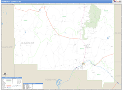 Humboldt County, NV Zip Code Wall Map