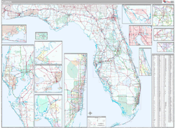 Florida  Wall Map