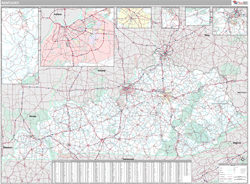 Kentucky  Wall Map