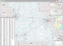 Missouri  Wall Map