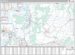 Washington  Wall Map