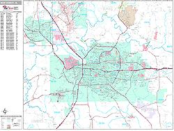 Montgomery Wall Map