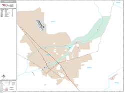 Chico Wall Map