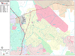 Concord Wall Map