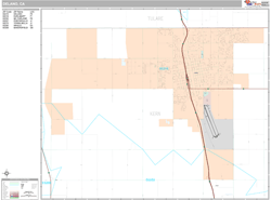 Delano Wall Map