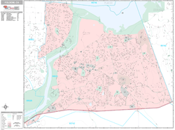 Folsom Wall Map