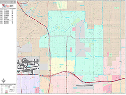 Inglewood Wall Map