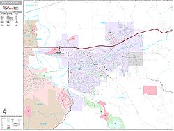 Livermore Wall Map