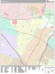 Montebello Wall Map