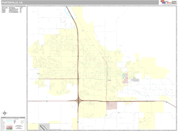 Porterville Wall Map