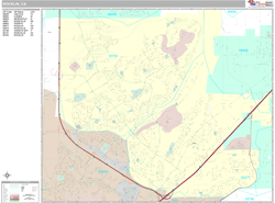 Rocklin Wall Map