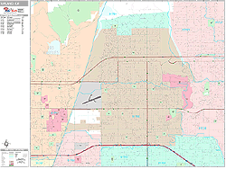 Upland Wall Map