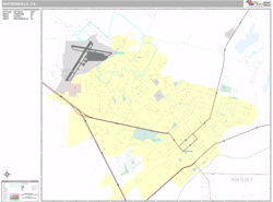 Watsonville Wall Map