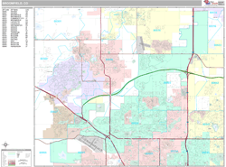 Broomfield Wall Map