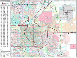 Denver Wall Map