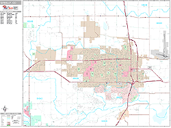 Greeley Wall Map