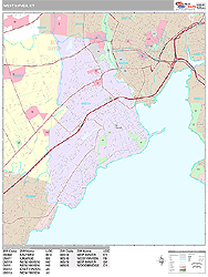 West Haven Wall Map