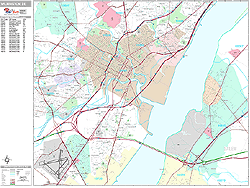 Wilmington Wall Map