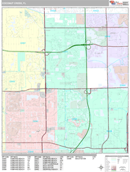 Coconut Creek Wall Map