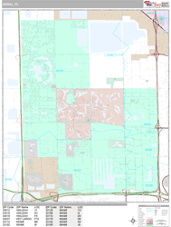 Doral Wall Map