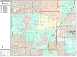 Tamarac Wall Map