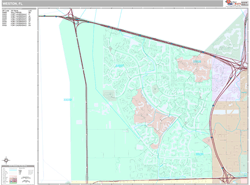 Weston Wall Map