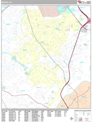 Smyrna Wall Map