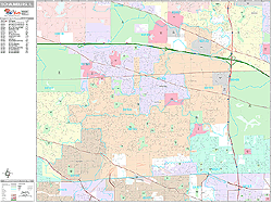 Schaumburg Wall Map