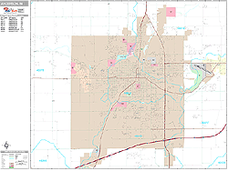 Anderson Wall Map