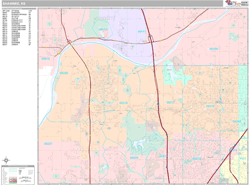 Shawnee Wall Map