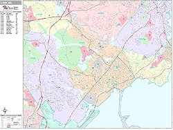 Lynn Wall Map