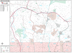 Towson Wall Map