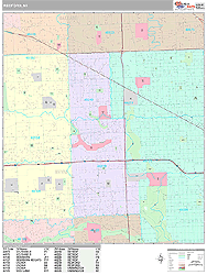 Redford Wall Map