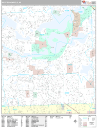 West Bloomfield Wall Map